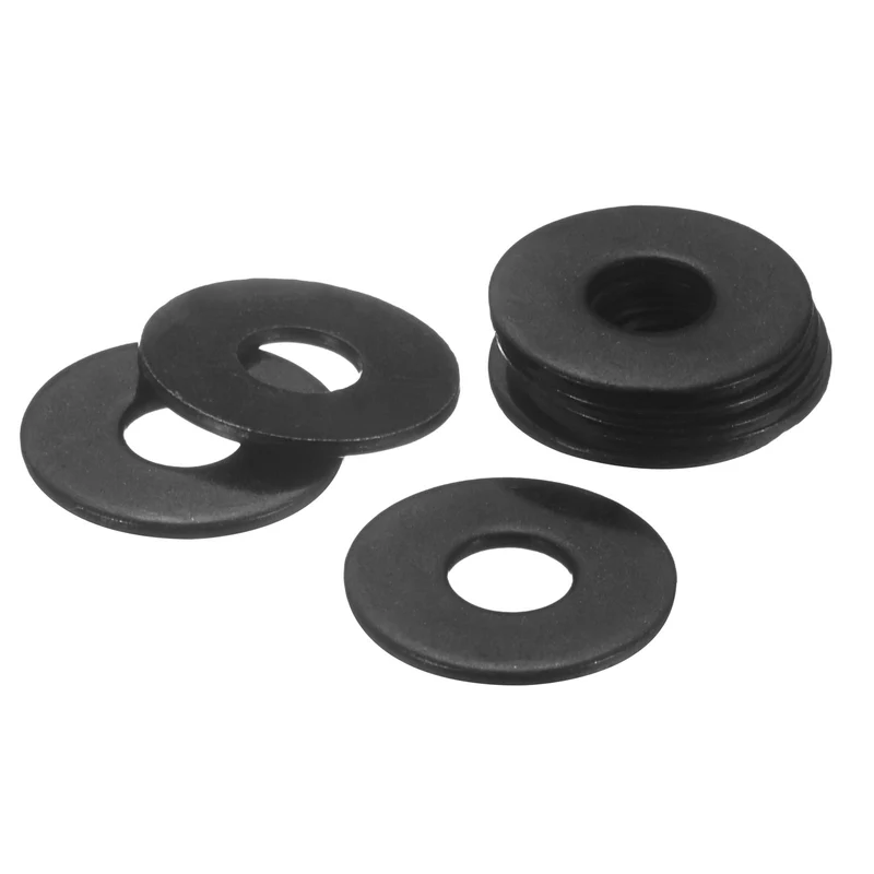 75Pcs M5 304 Stainless Steel Flat Washers ID 5mm OD 15mm Thick 1mm