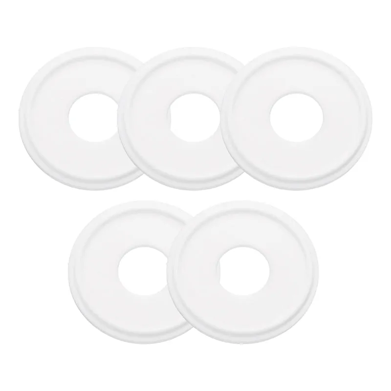 5Pcs PTFE Sanitary Gasket 0.75" Fits OD 50mm Sanitary Pipe Weld Ferrule