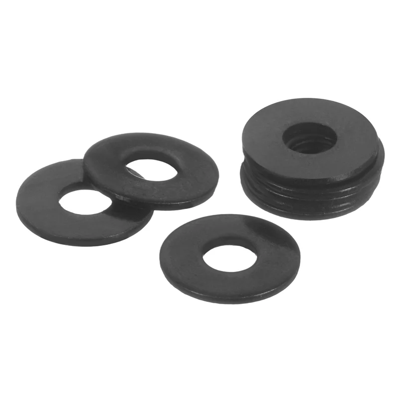 150Pcs M4 304 Stainless Steel Flat Washers ID 4mm OD 12mm Thick 1mm
