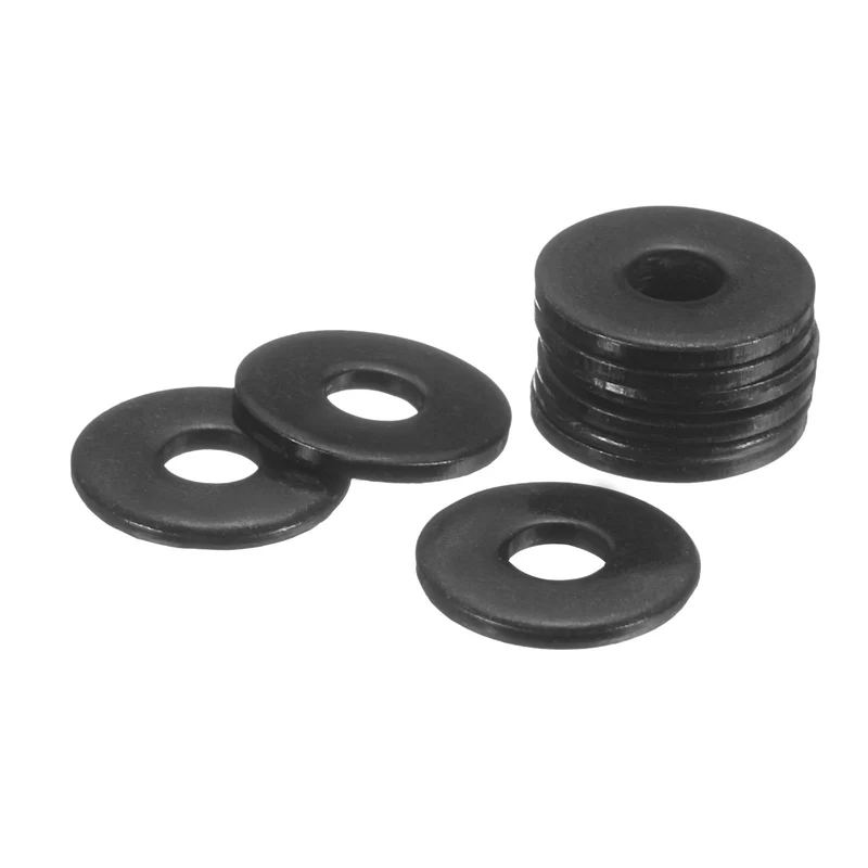 150Pcs M3 304 Stainless Steel Flat Washers ID 3mm OD 12mm Thick 1mm