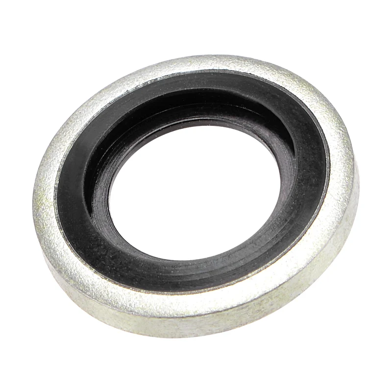 10pcs Bonded Seal Washer G1/8 15.9x8.5x2.9mm Carbon Steel Nitrile Rubber Gasket