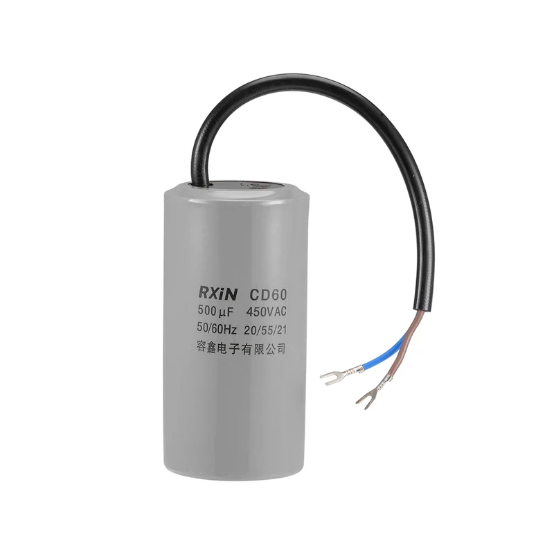 500uf Motor Star Capacitor 500mfd AC 450V for HSingle-Phase 50/60 Hz AC Motor and Fan