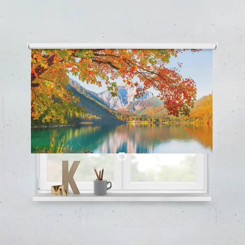 Springrollo Motiv "Herbst In Den Alpen"