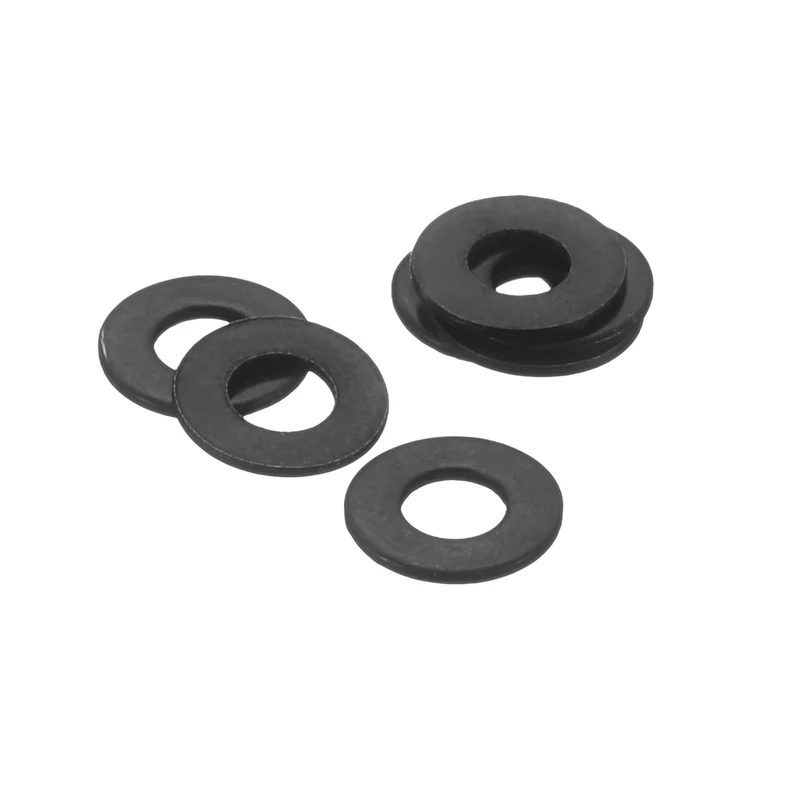 200Pcs M2.5 304 Stainless Steel Flat Washers ID 2.5mm OD 6mm Thick 0.5mm