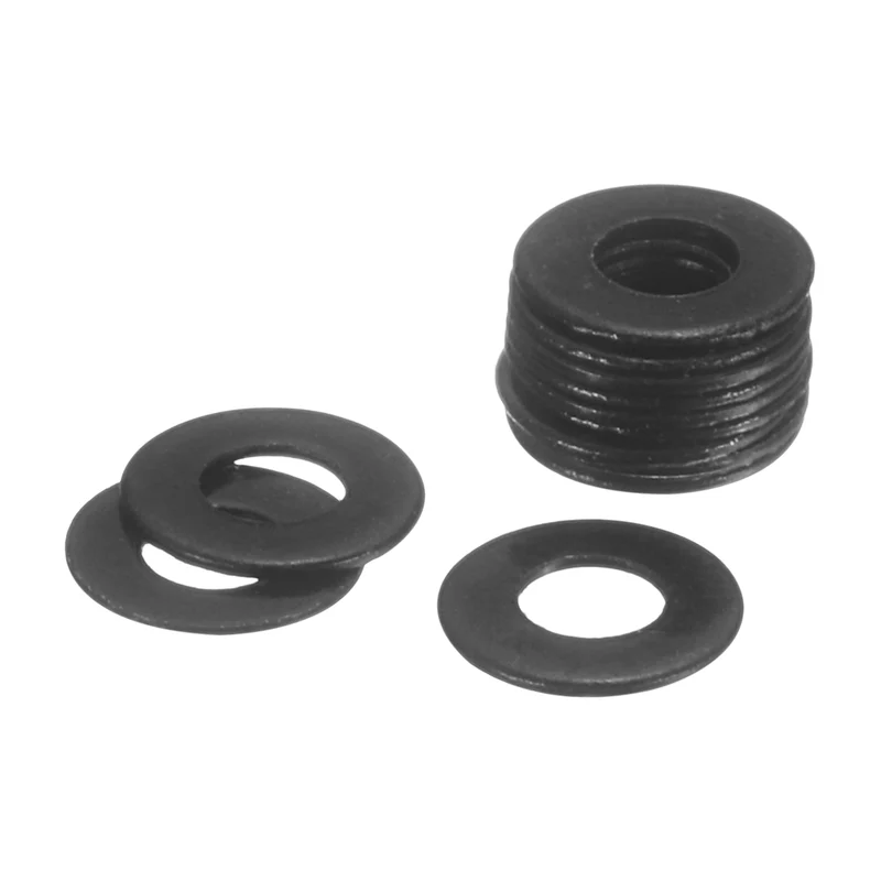 200Pcs M2 304 Stainless Steel Flat Washers ID 2mm OD 5mm Thick 0.3mm