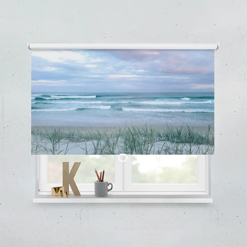 Springrollo Motiv "Seegras Strand Kueste Meer"