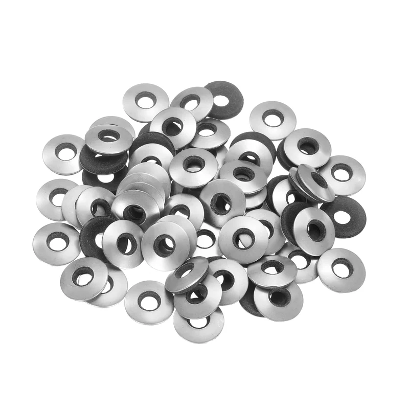 150Pcs 6.3x16mm 304 Stainless Steel EPDM Bonded Sealing Washers Gaskets