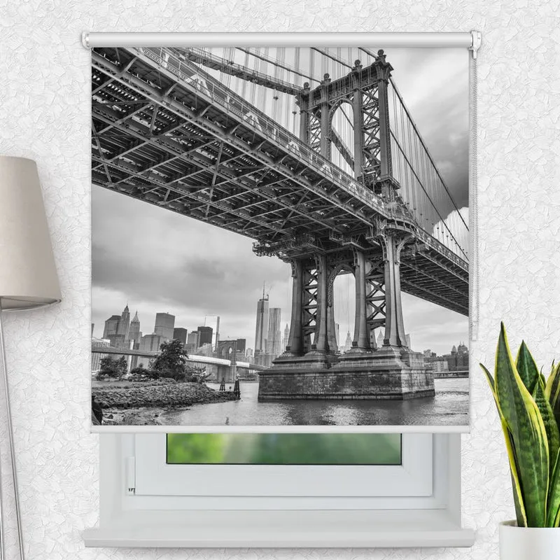 Motivrollo 'Brooklyn Bridge' | Bis B 430 x H 440 cm