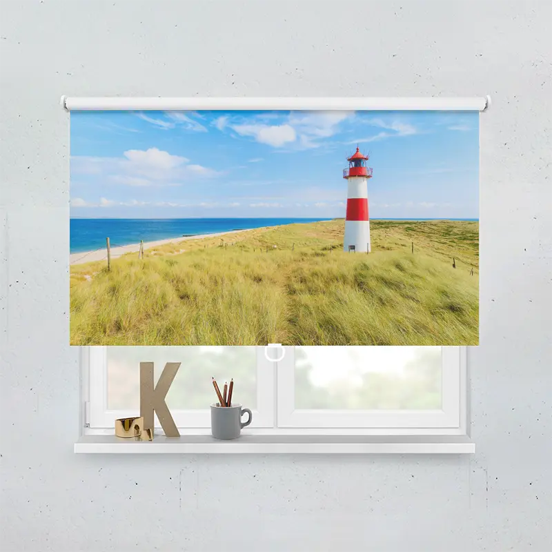 Springrollo Motiv "Leuchtturm Duene"