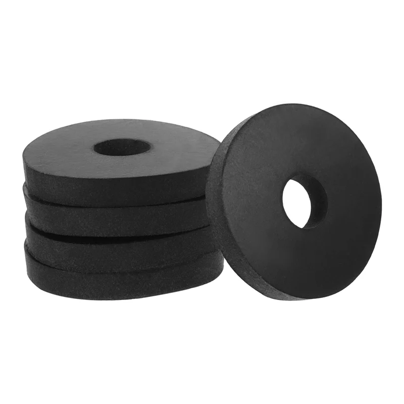 Flat Rubber Washer, 20Pcs 1" x 1/4" x 1/8" Rubber Bushings Spacers