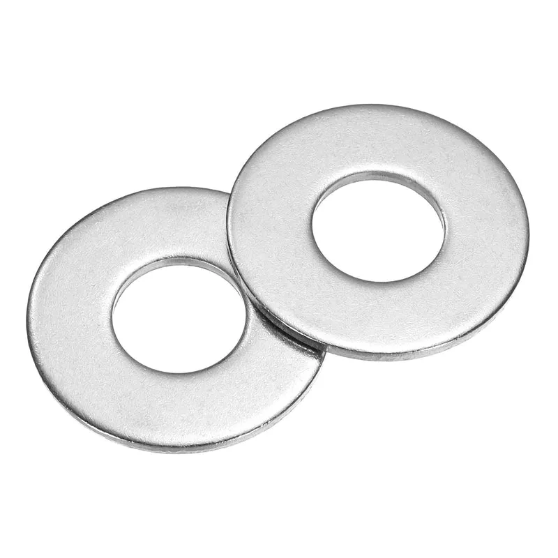 50Pcs Fender Washers, M10 304 Stainless Steel Flat Washer 25mm OD 1.5mm Thick