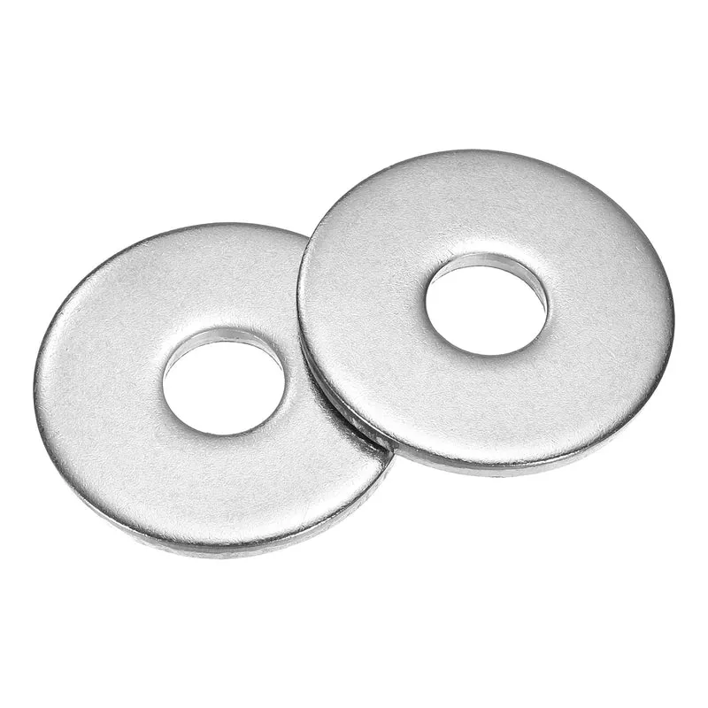 20Pcs Fender Washers, M10 304 Stainless Steel Flat Washer 34mm OD 3mm Thick