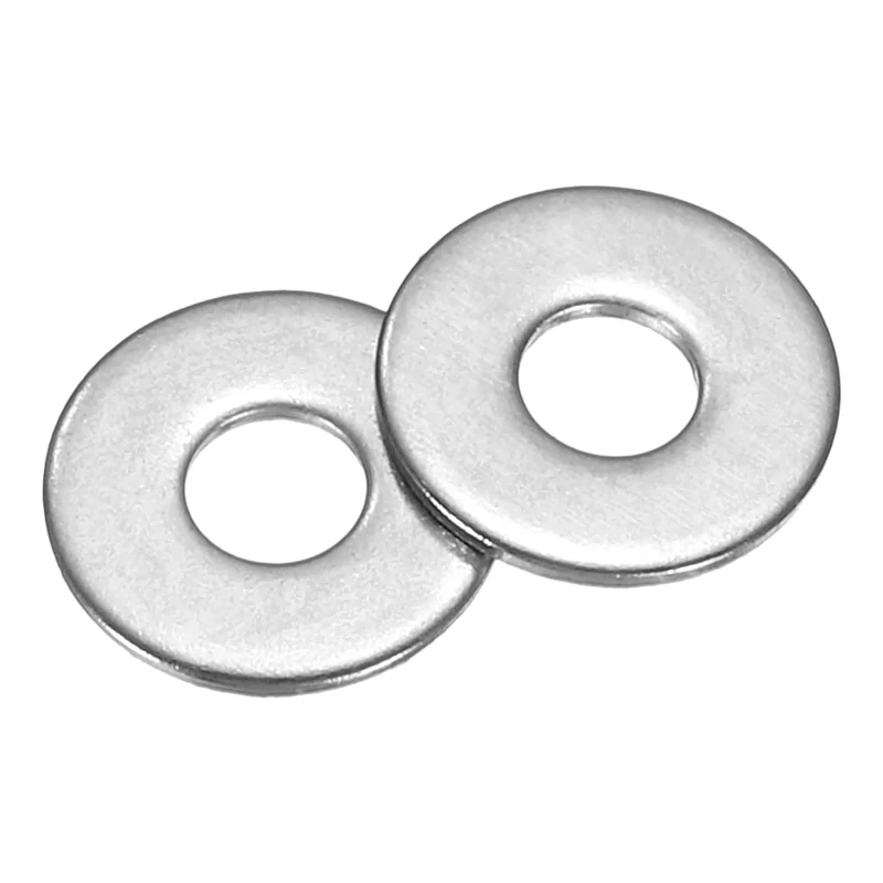 200Pcs Fender Washers, M3 304 Stainless Steel Flat Washer 9mm OD 0.8mm Thick