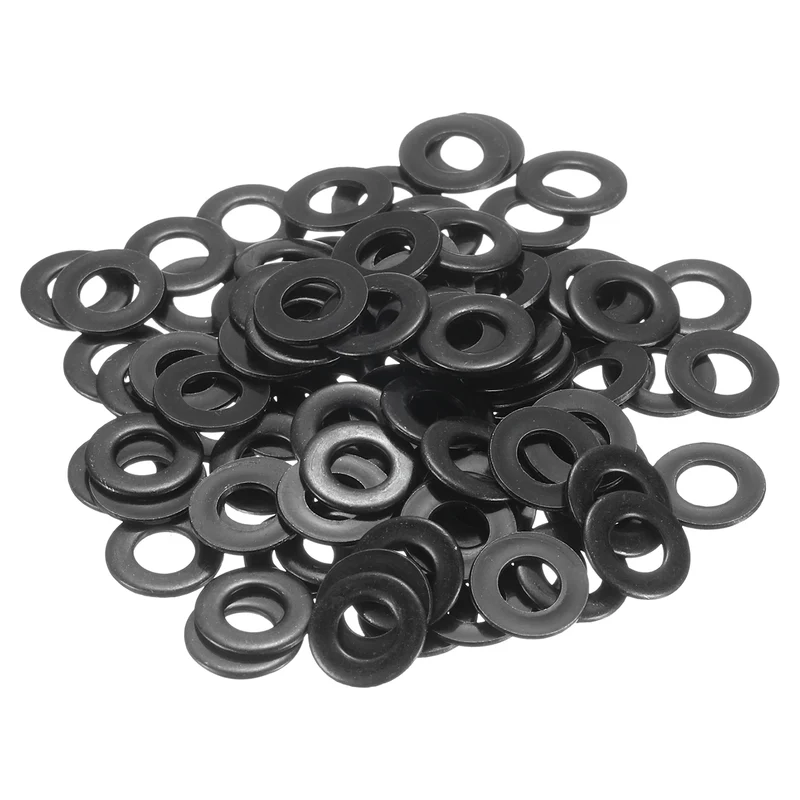 200Pcs M4 Stainless Steel Flat Washer 9mm Outer Diameter Flat Washer