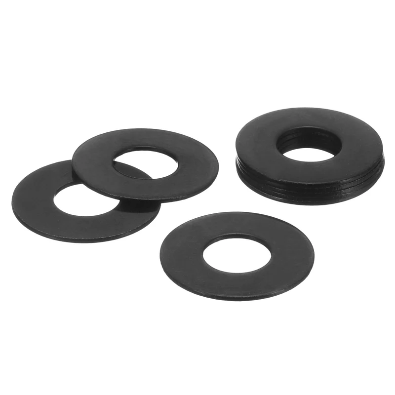 15Pcs M10 304 Stainless Steel Flat Washers, ID 10mm, OD 25mm, Thick 1.5mm