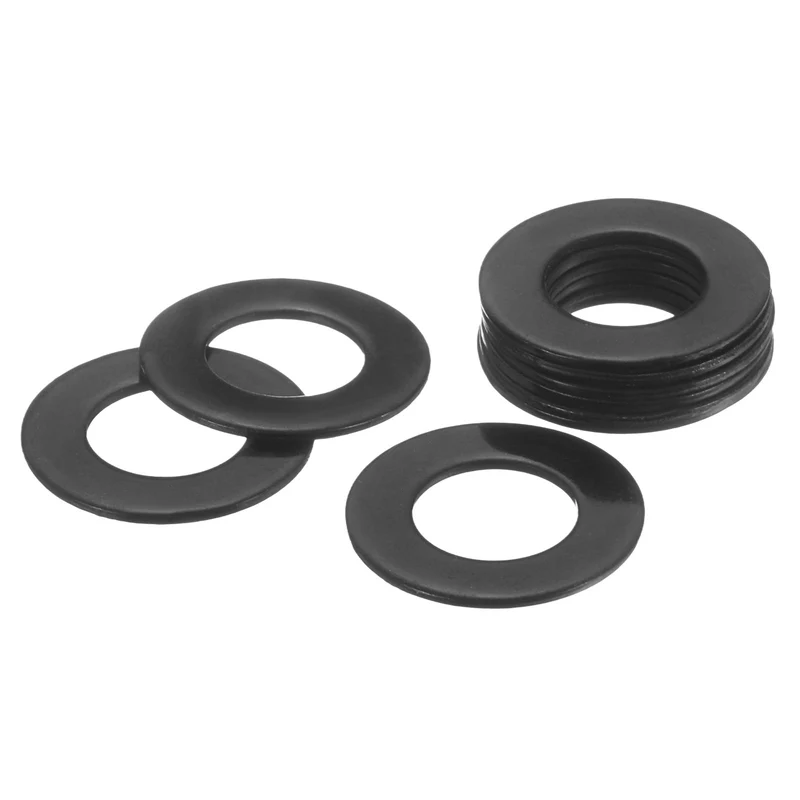 35Pcs M10 304 Stainless Steel Flat Washers ID 10mm OD 20mm Thick 1.5mm