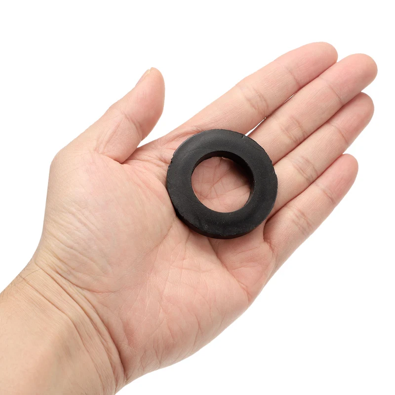 12Pcs Nitrile Rubber Flat Washer DN32 1 13/16" OD x1-3/8" ID x 1/4" Thick Black