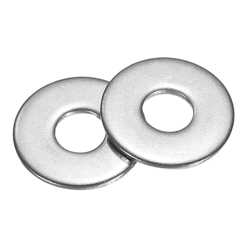 200Pcs Fender Washers, M4 304 Stainless Steel Flat Washer 12mm OD 1mm Thick