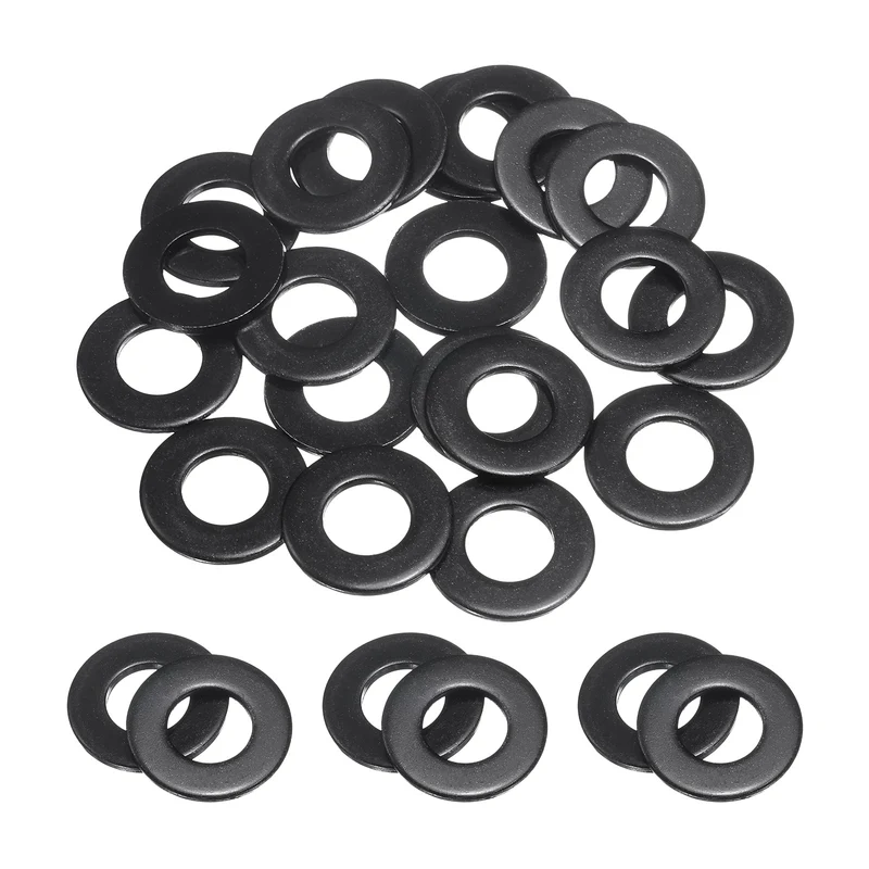 20 Pcs 1/2" Stainless Steel Flat Washers, 13mm ID x 27mm OD x 2mm Thick
