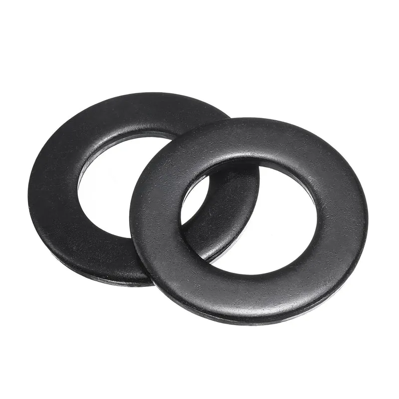 2 Pcs M27 Stainless Steel Flat Washers, 27mm ID x 50mm OD x 4mm Thick