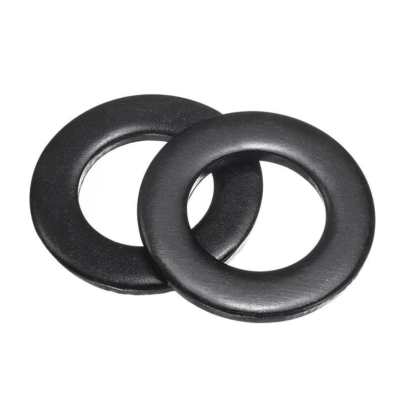 2 Pcs M24 Stainless Steel Flat Washers, 25mm ID x 44mm OD x 4mm Thick