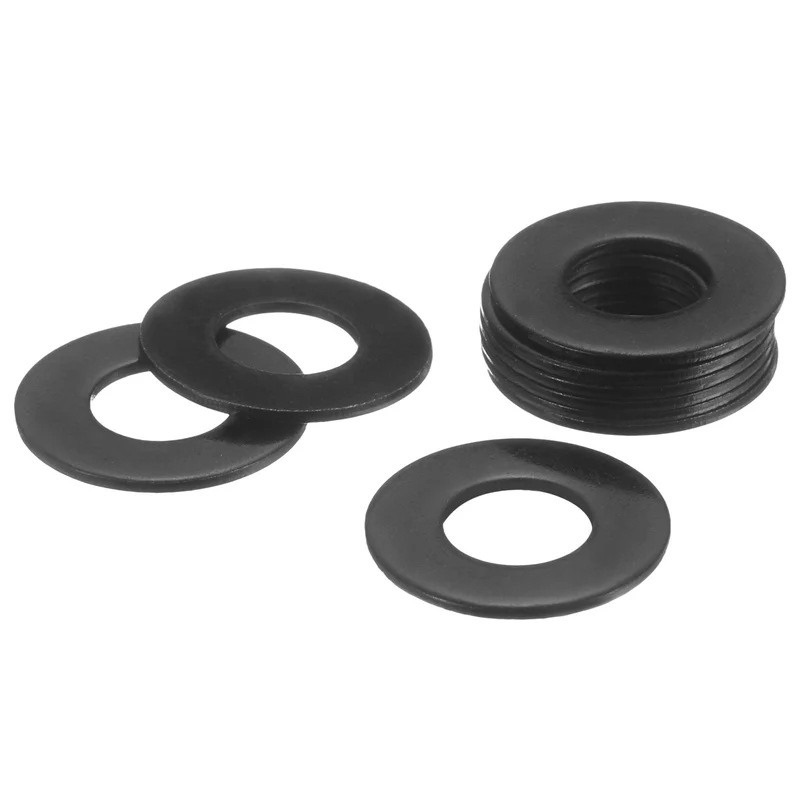 60Pcs M8 304 Stainless Steel Flat Washers ID 8mm OD 18mm Thick 1mm