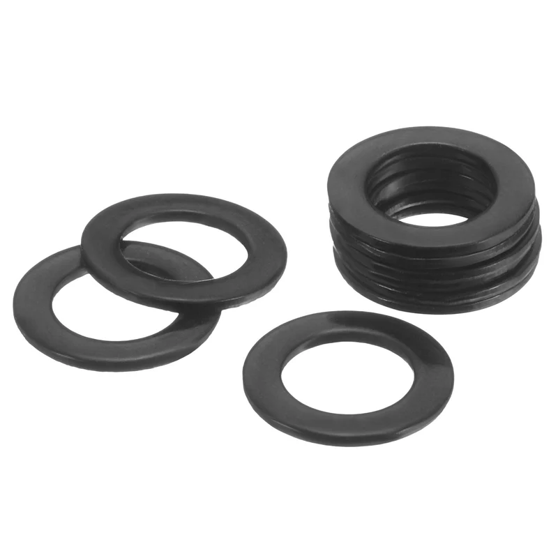 75Pcs M8 304 Stainless Steel Flat Washers, ID 8mm, OD 14mm, Thick 1mm