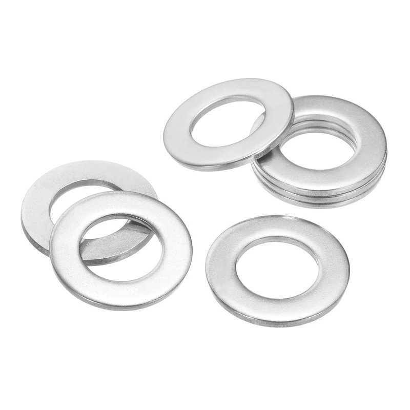 10Pcs 3/4" Stainless Steel SAE Flat Washers, 0.84" IDx1.47" ODx0.11" Thick