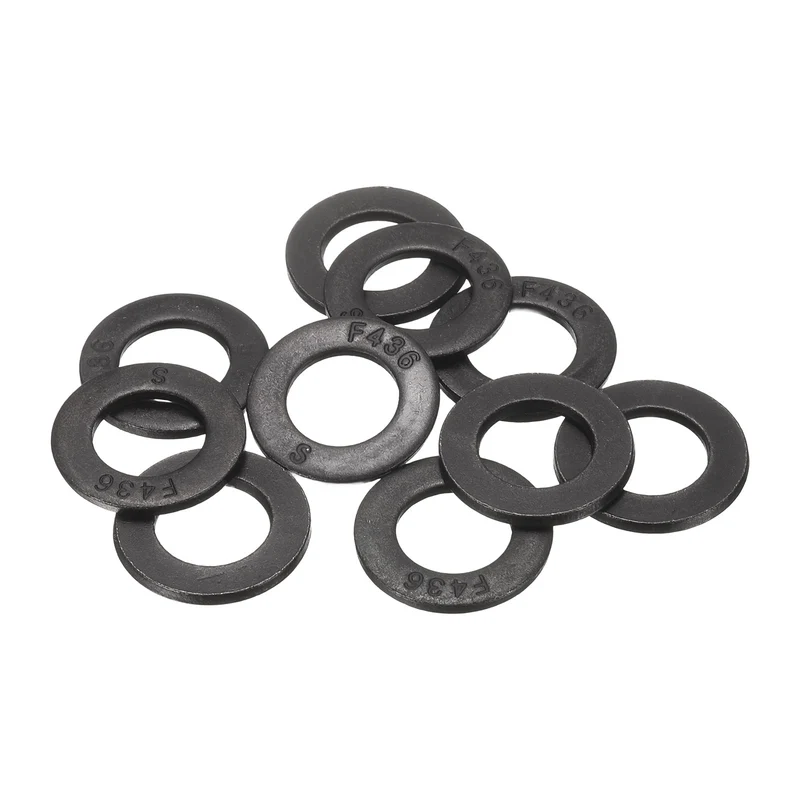 10Pcs 3/4" 45 Steel Flat Washers 37mm Outer Diameter Flat Washer