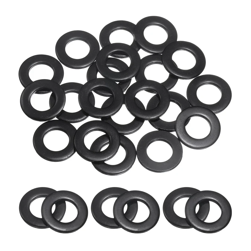 20Pcs M10 Stainless Steel Flat Washers 10mm ID x 20mm OD x 2mm Thick