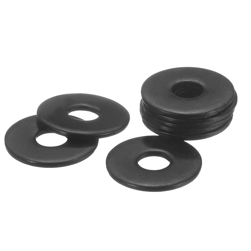 60Pcs M6 304 Stainless Steel Flat Washers ID 6mm OD 20mm Thick 1mm
