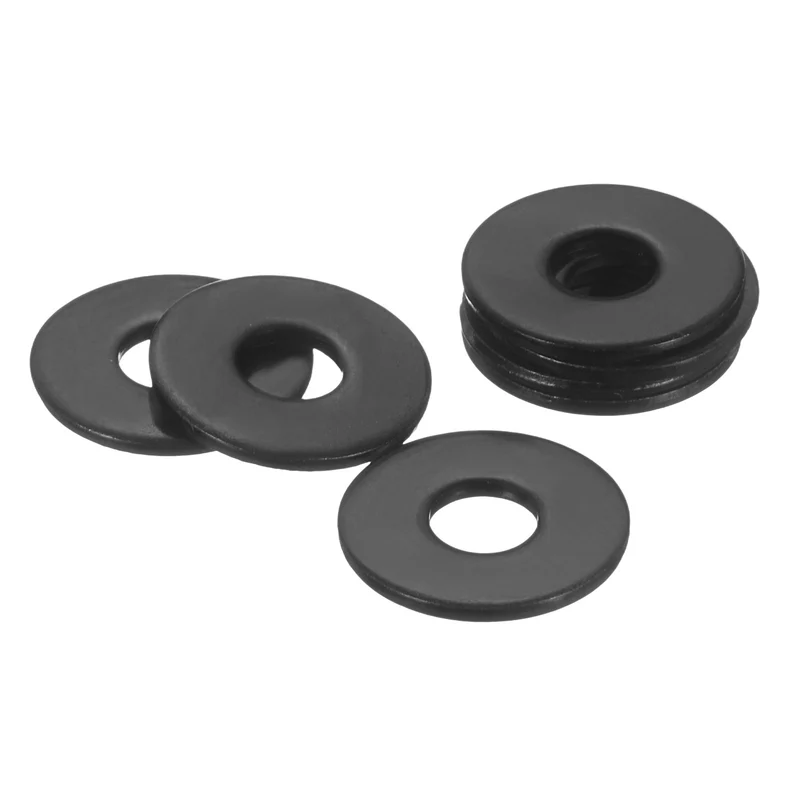 60Pcs M6 304 Stainless Steel Flat Washers ID 6mm OD 18mm Thick 1.5mm