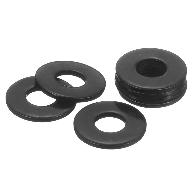 75Pcs M6 304 Stainless Steel Flat Washers ID 6mm OD 16mm Thick 1.5mm