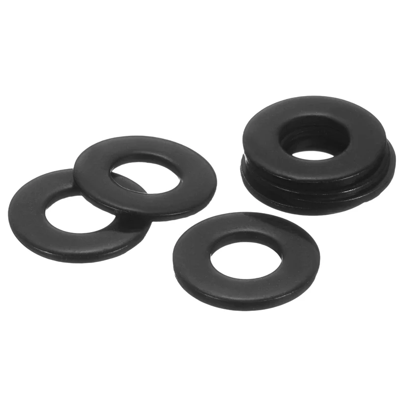 75Pcs M6 304 Stainless Steel Flat Washers ID 6mm OD 14mm Thick 1.5mm