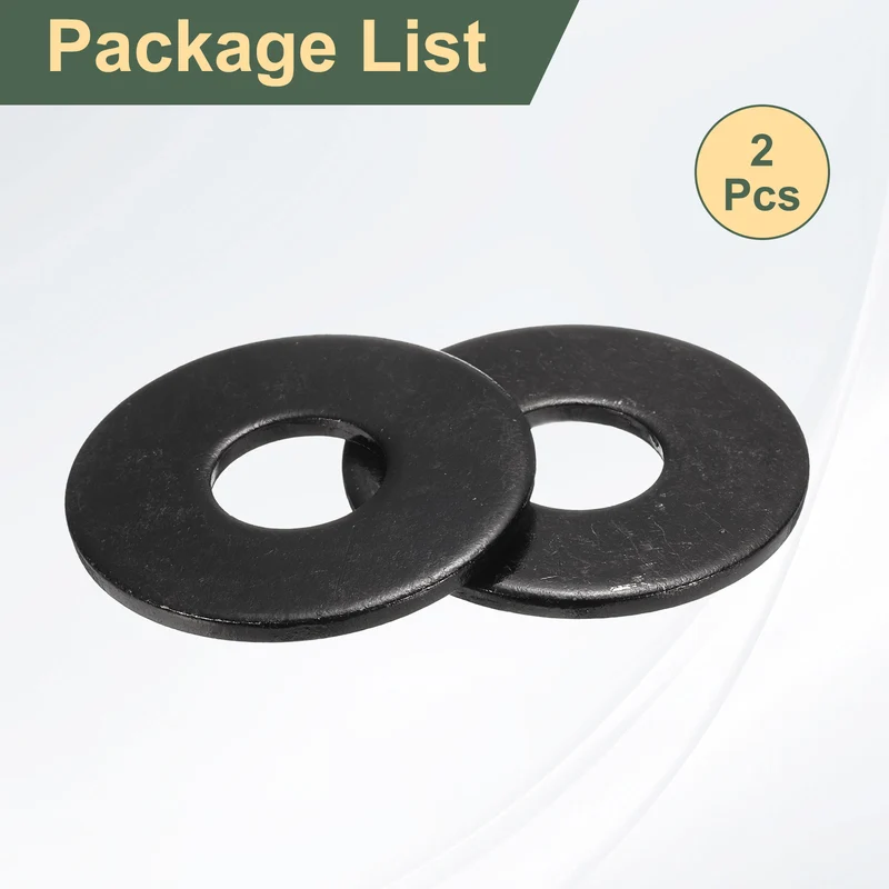 2 Pcs M18 Stainless Steel Flat Washer, 56mm Outer Diameter Flat Washer