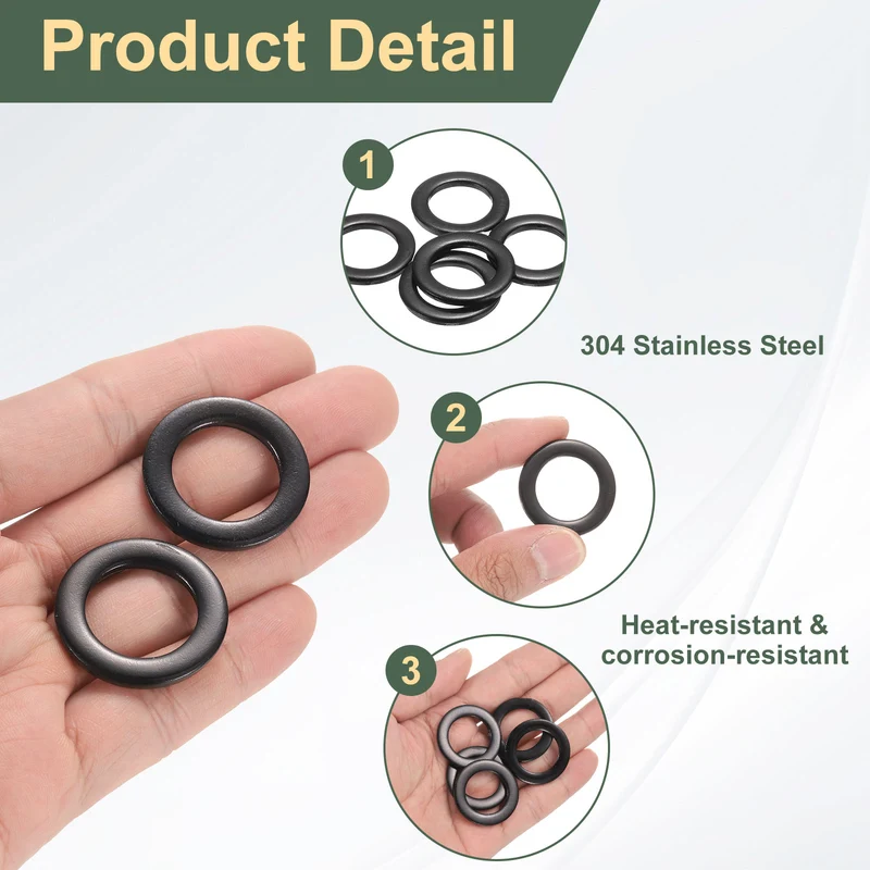 5Pcs M18 Stainless Steel Flat Washer 30mm Outer Diameter Flat Washer