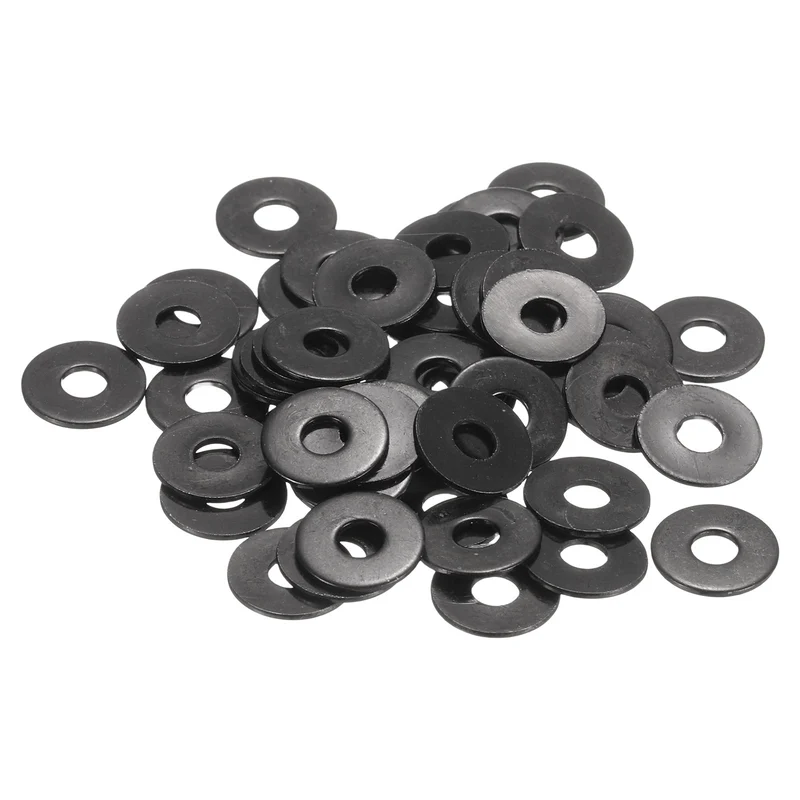 100Pcs M3.5 Stainless Steel Flat Washer 11mm Outer Diameter Flat Washer