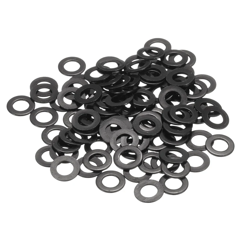 100 Pcs M3.5 Stainless Steel Flat Washer, 7mm Outer Diameter Flat Washer