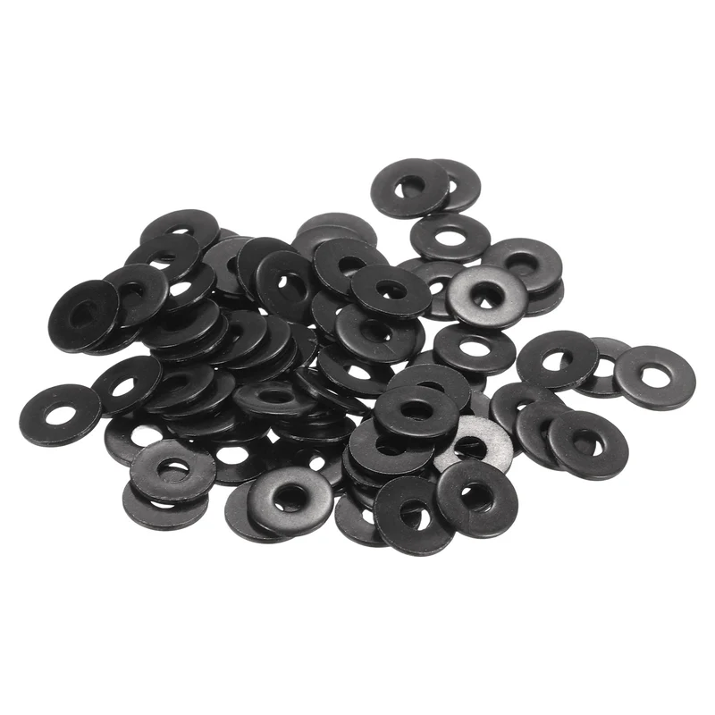 100Pcs M2.5 Stainless Steel Flat Washer 8mm Outer Diameter Flat Washer