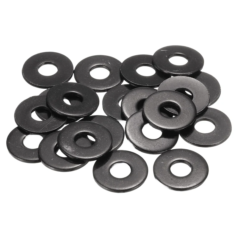 20Pcs M6 Stainless Steel Flat Washer 18mm Outer Diameter Flat Washer
