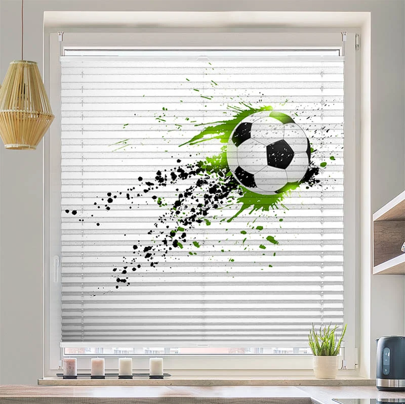 Plissee Motiv "Soccer"