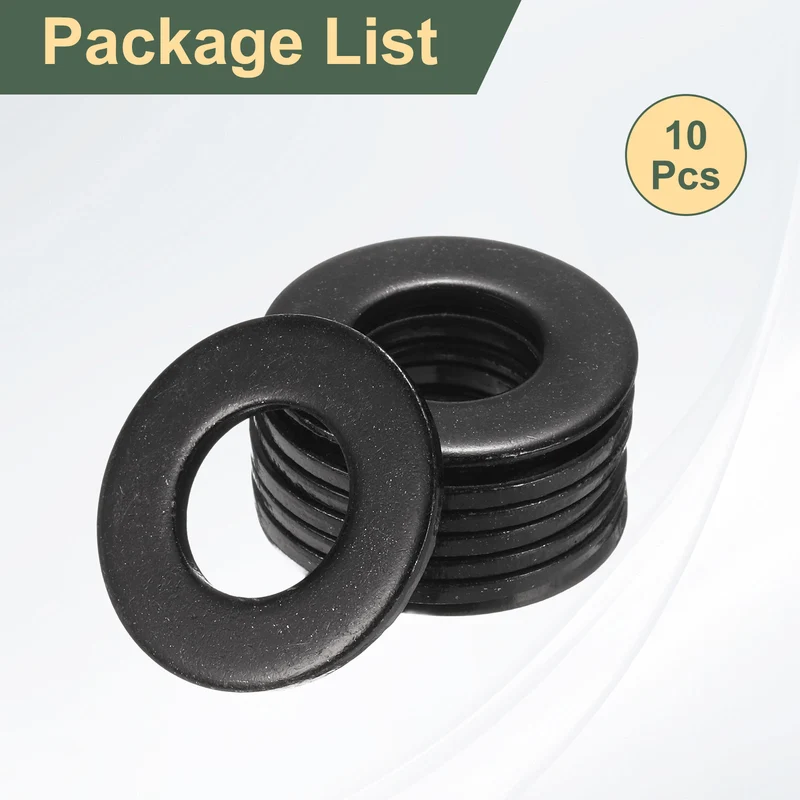10 Pcs 1/2" Stainless Steel Flat Washer, Flat Washer