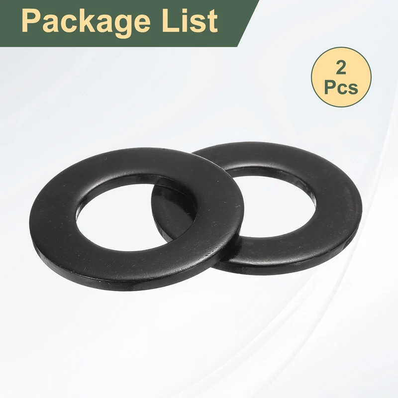 2 Pcs M30 Stainless Steel Flat Washer, 56mm Outer Diameter Flat Washer