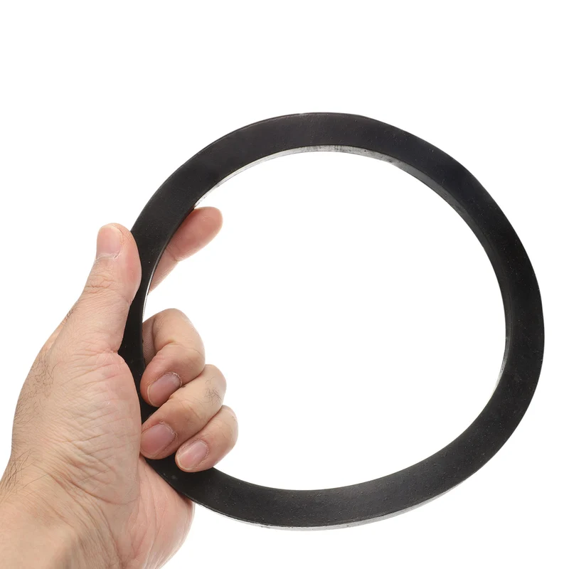 6Pcs Nitrile Rubber Flat Washer DN150 6 31/32"OD x6"ID x 1/4"Thick Black)