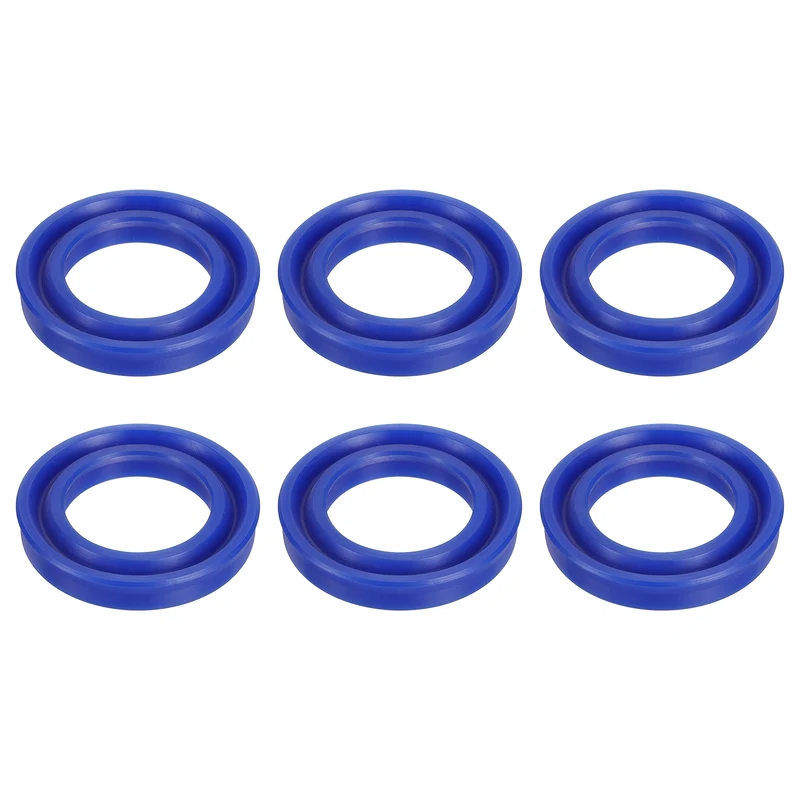 2 Pcs UN Radial Shaft Seal, 45mm ID x 70mm OD x 12mm Width TPU Oil Seal, Blue