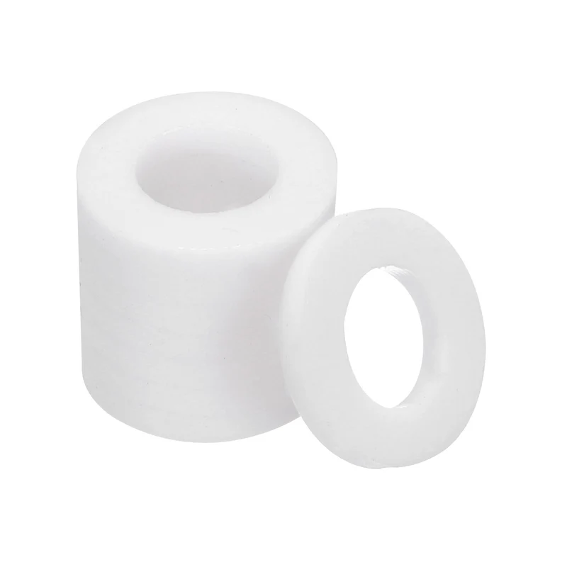 Flat Washers, 50 Pcs 15mm OD 8mm ID 2mm Thickness PTFE Seal Washers Flange Gasket Sealing Gasket for Faucet Pipe Water Hose