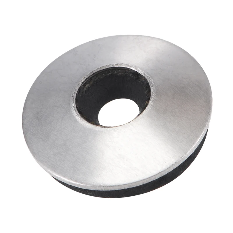 20pcs Bonded Sealing Washers 14x4.8x2.8mm Stainless Steel EPDM Screw Gasket
