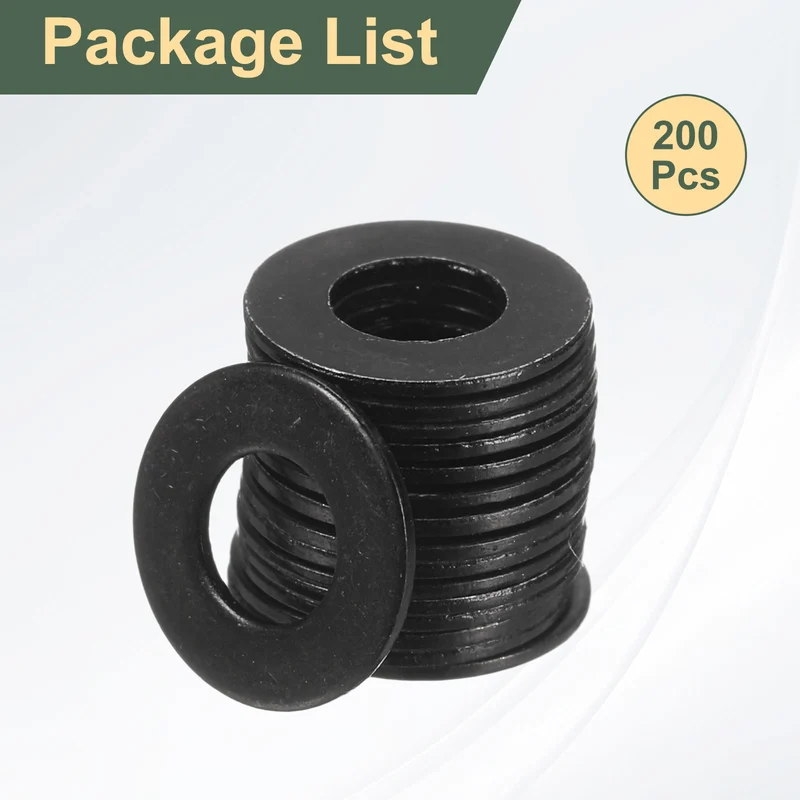 200Pcs M3.5 Stainless Steel Flat Washer 8mm Outer Diameter Flat Washer]