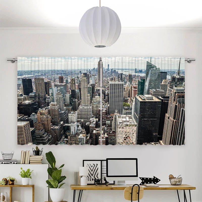 Vorhang Motiv "Manhattan Skyline"