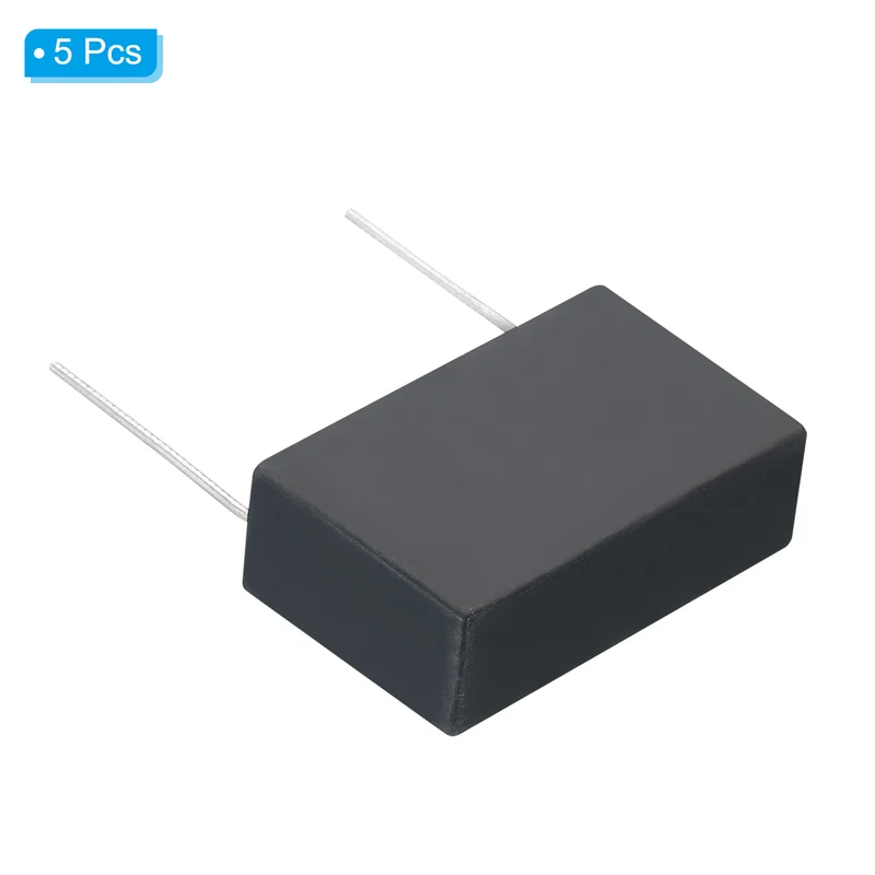 CBB61 Ceiling Fan Capacitor, 5Pcs 1.2uF 450V AC 50/60HZ with 2Pins 36x12x22mm